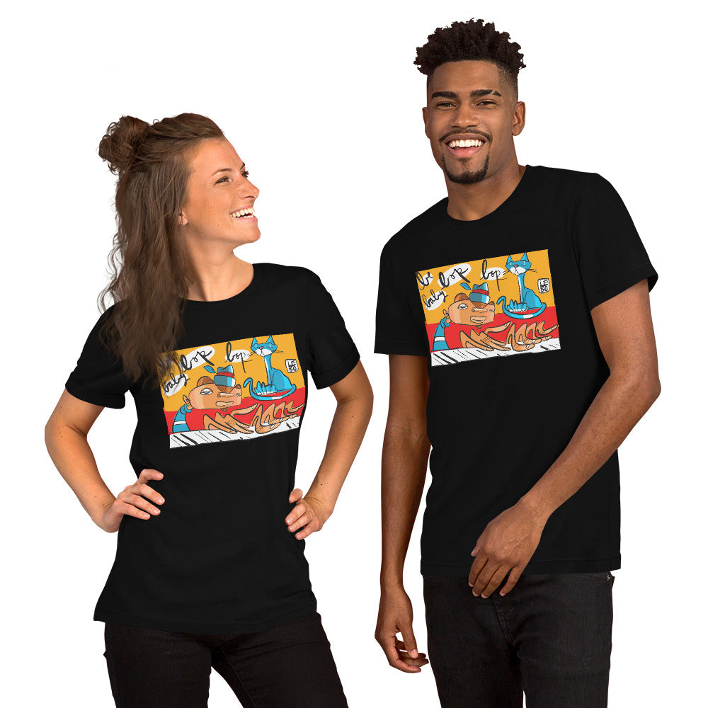 Be Bop, Bop Baby - Lebo Short Sleeve Unisex T-Shirt